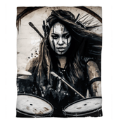 She Owns The Stage Duvet Cover - Beyond T-shirts